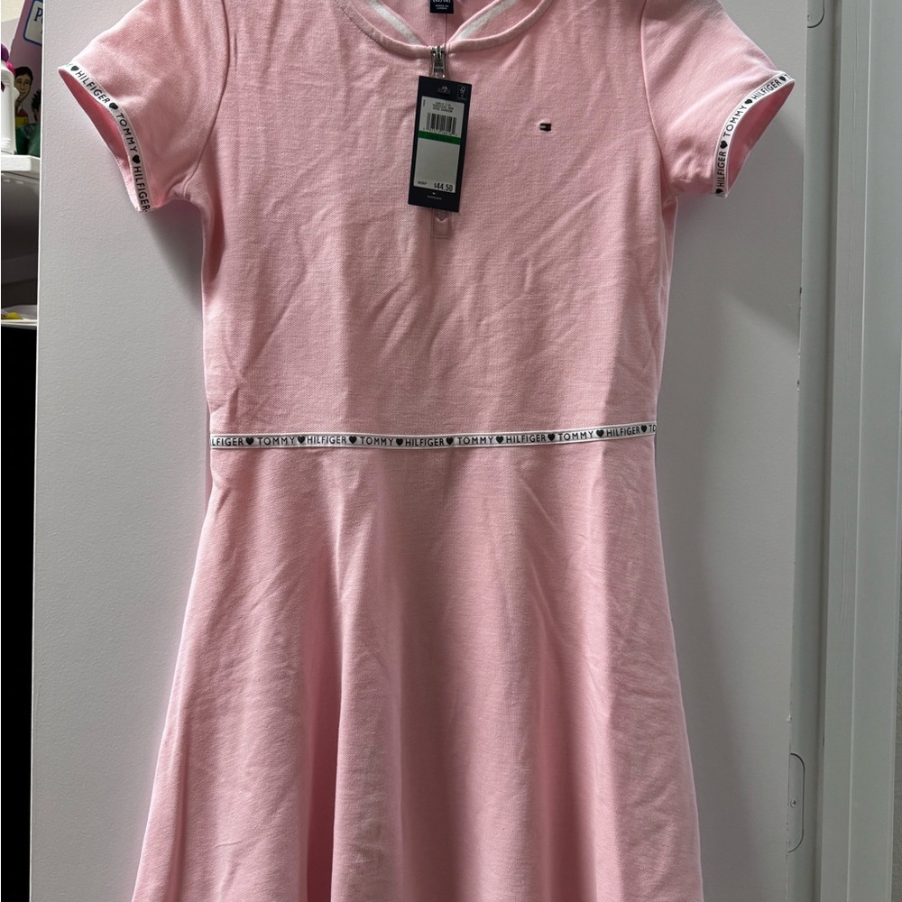 Tommy Hilfiger Light Pink Casual Kids Dress
